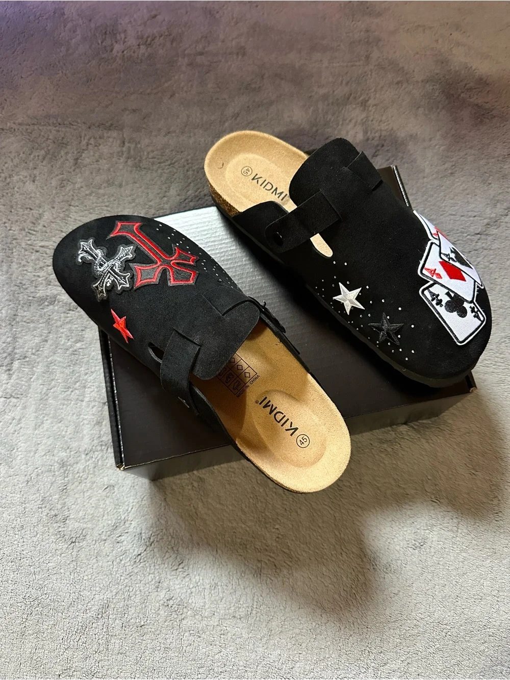 Custom Card & Cross Patch Clogs